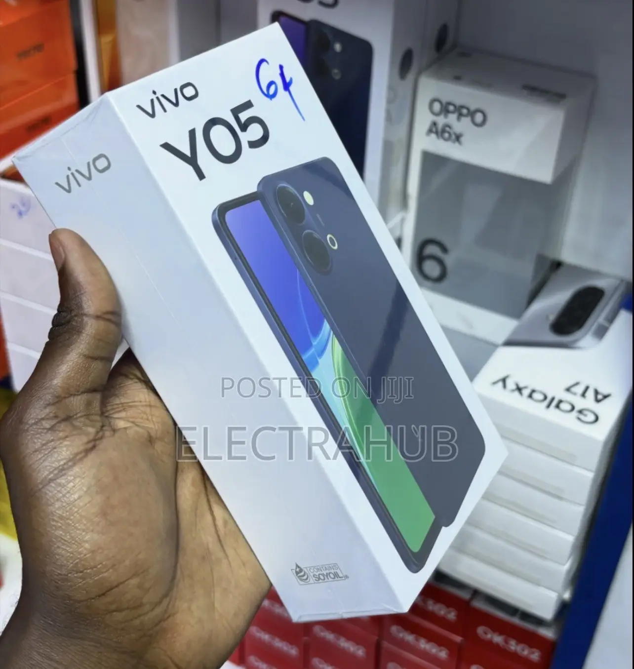 New Vivo Y05 64 GB Blue