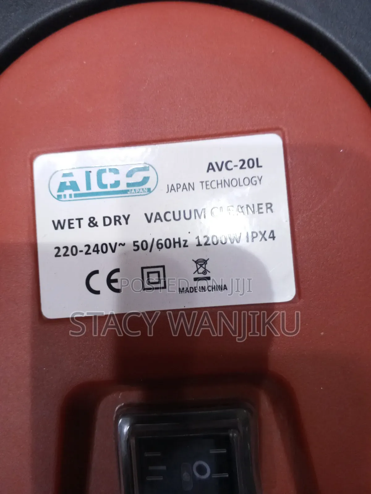 Aico Vacuum Cleaner 20L Wet and Dry