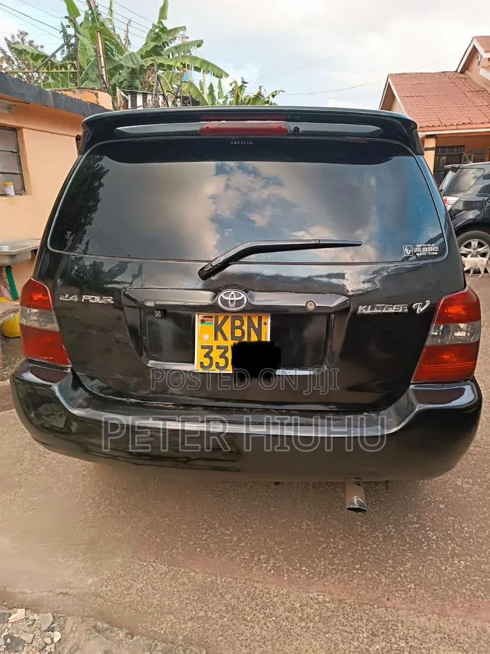 Toyota Kluger 2005 Black