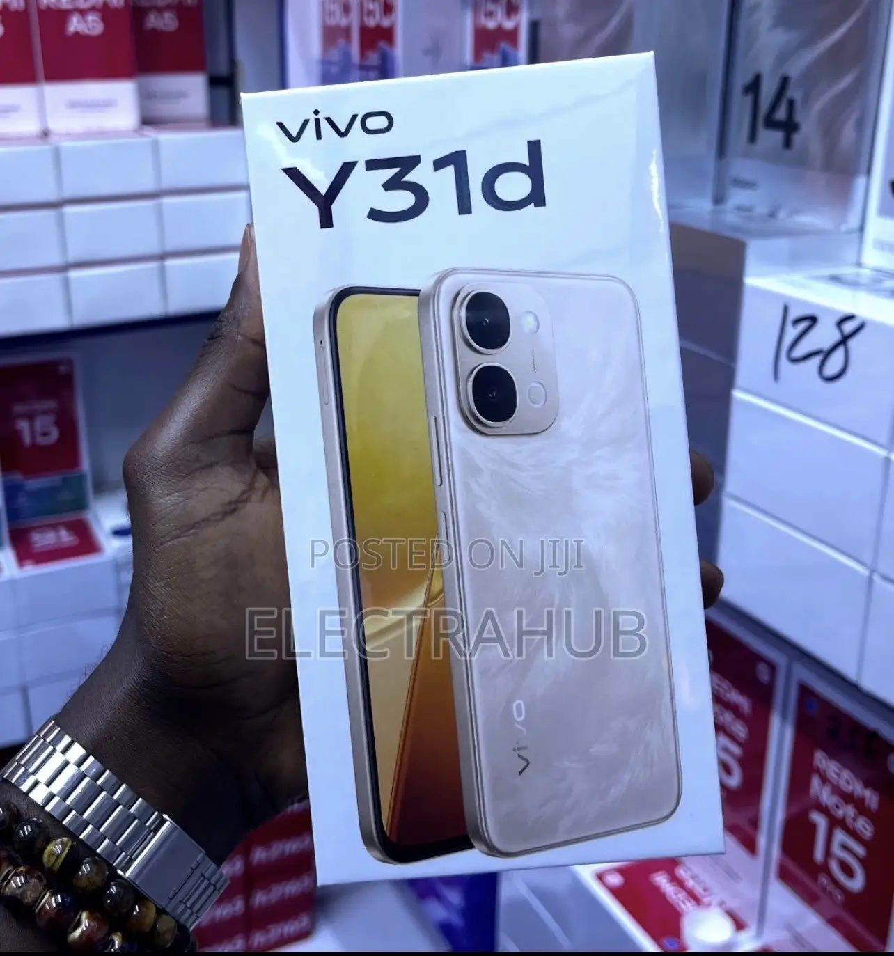 New Vivo Y31d 256 GB Gold