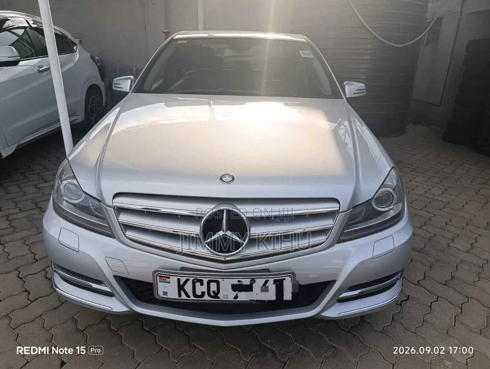 Mercedes-Benz C200 2012 Silver