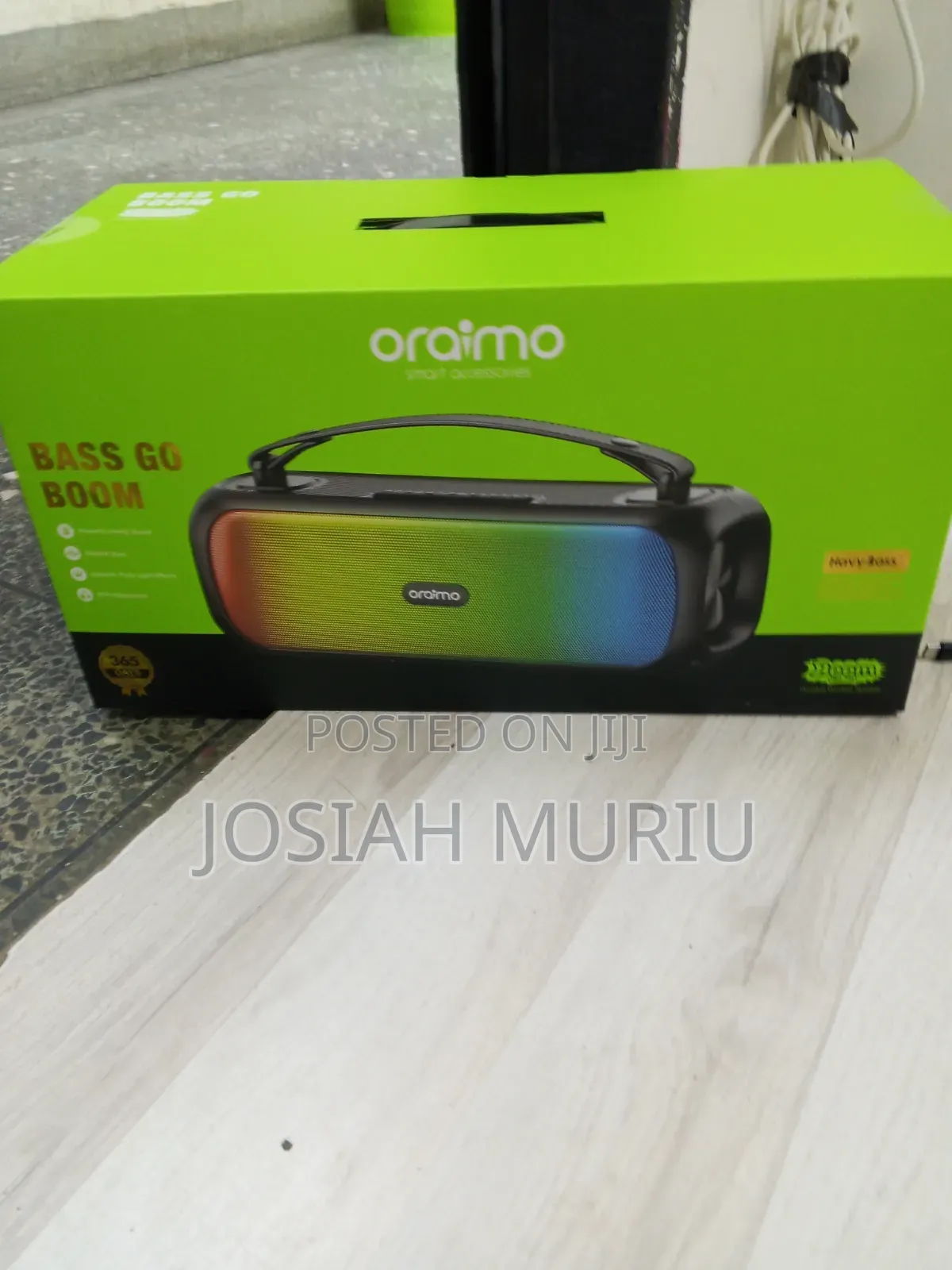 Oraimo SpaceBox – Big Sound, Deep Bass & LED Lights