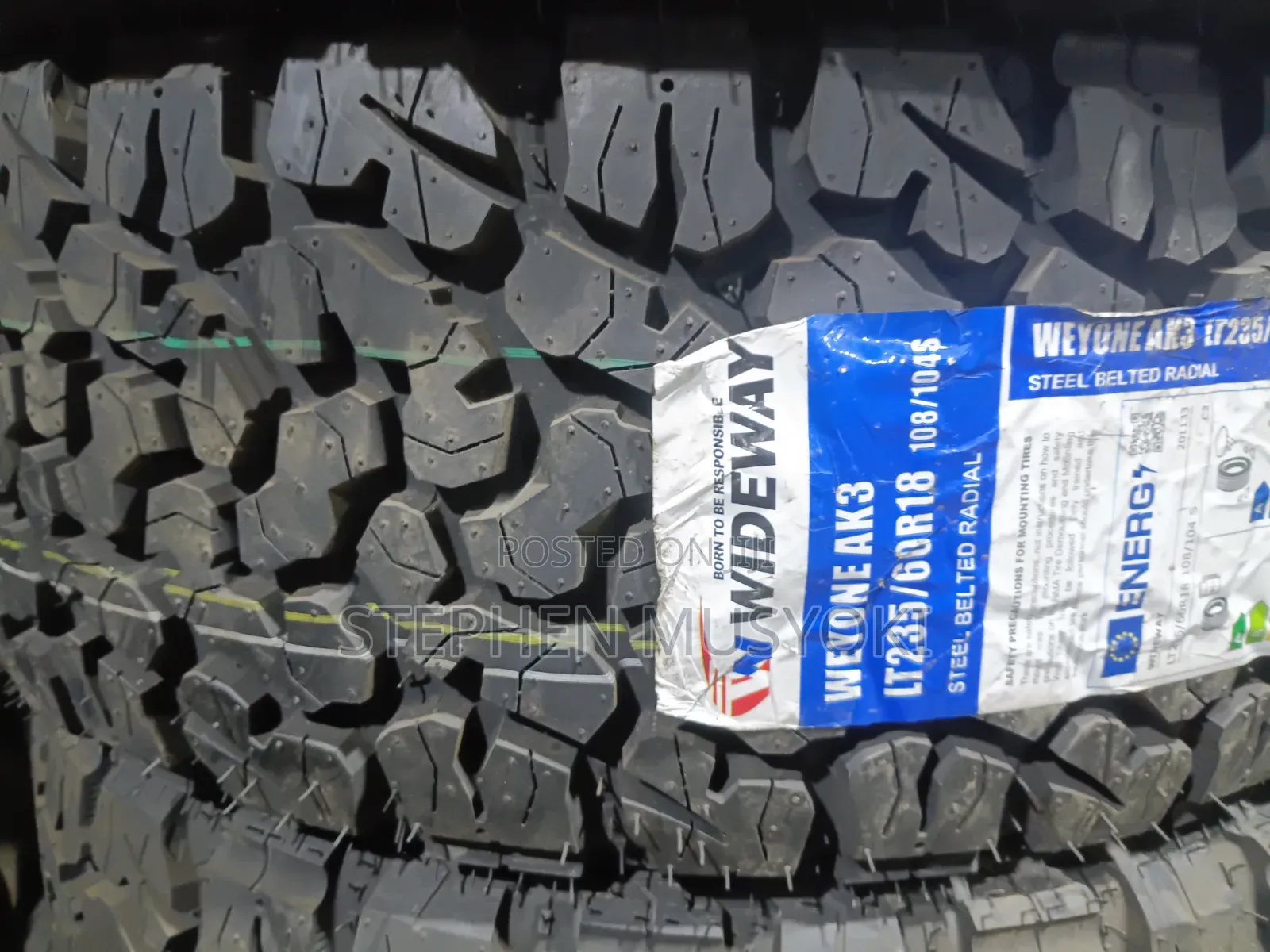 Lt 235/60r18 Wideway at Tyre