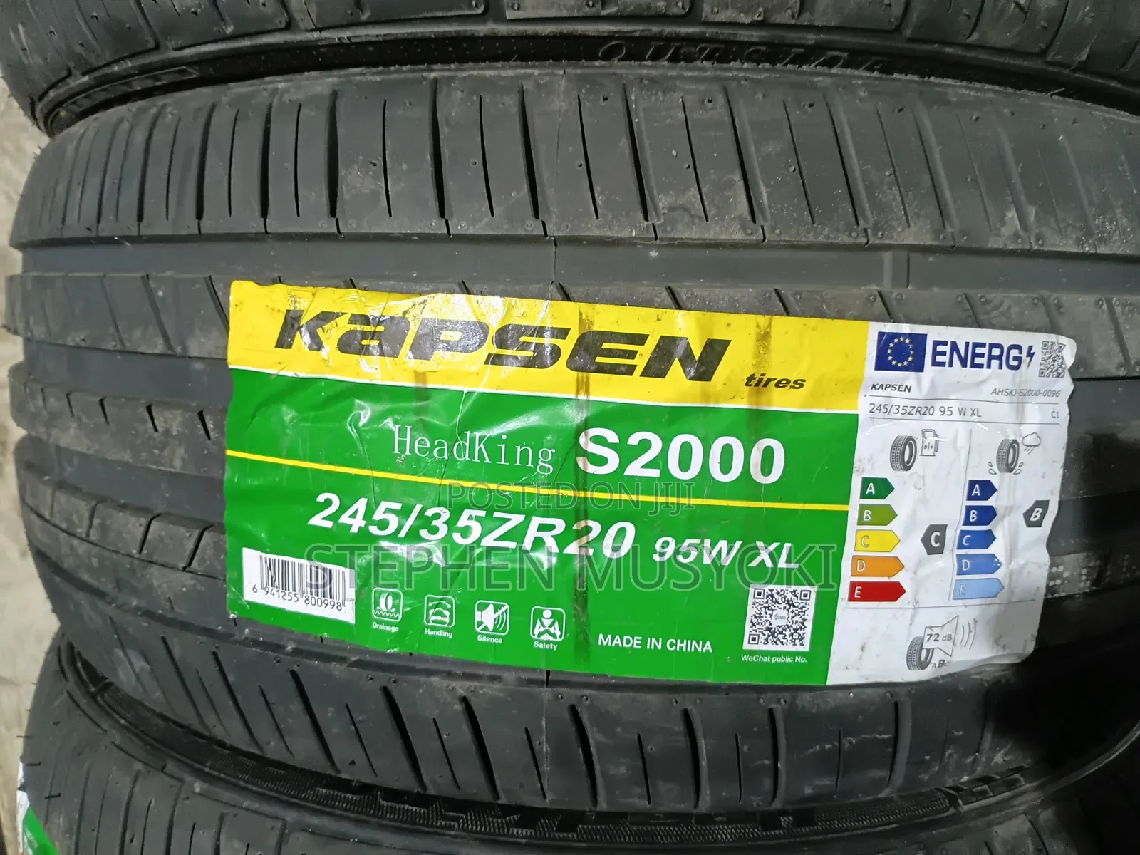 245/35zr20 Kapsen  S200 Tyre