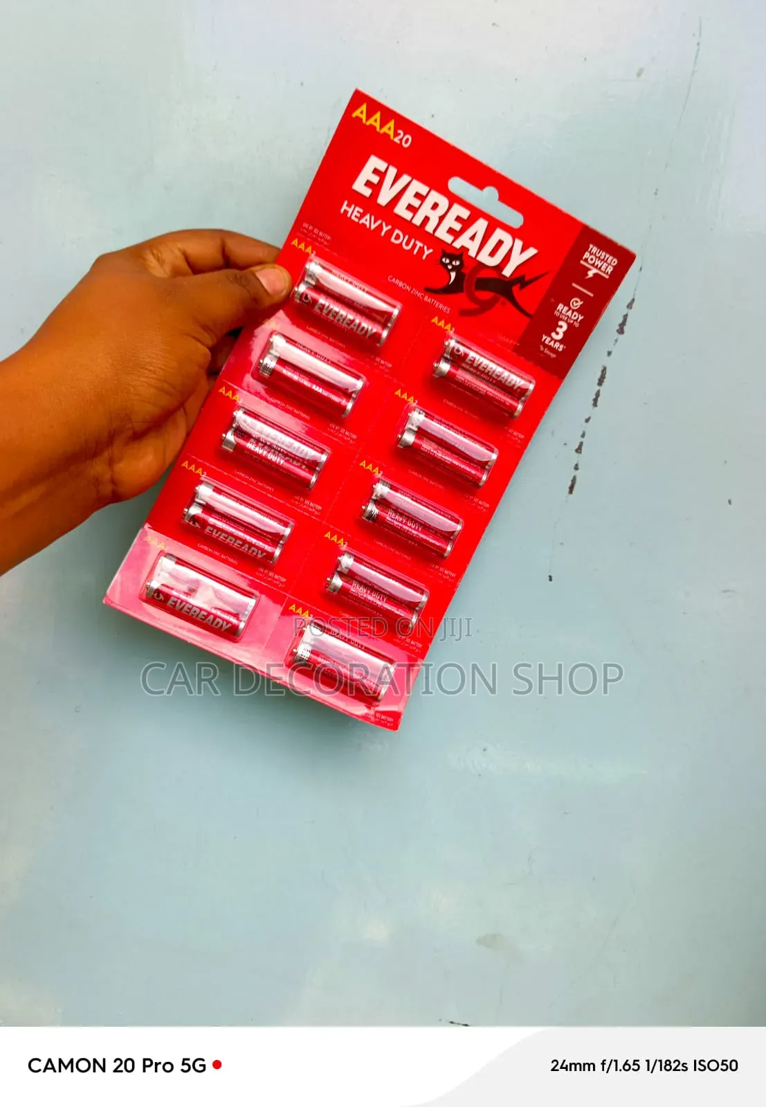 AAA Eveready Batteries 1.5v Non Rechargeable Batteries
