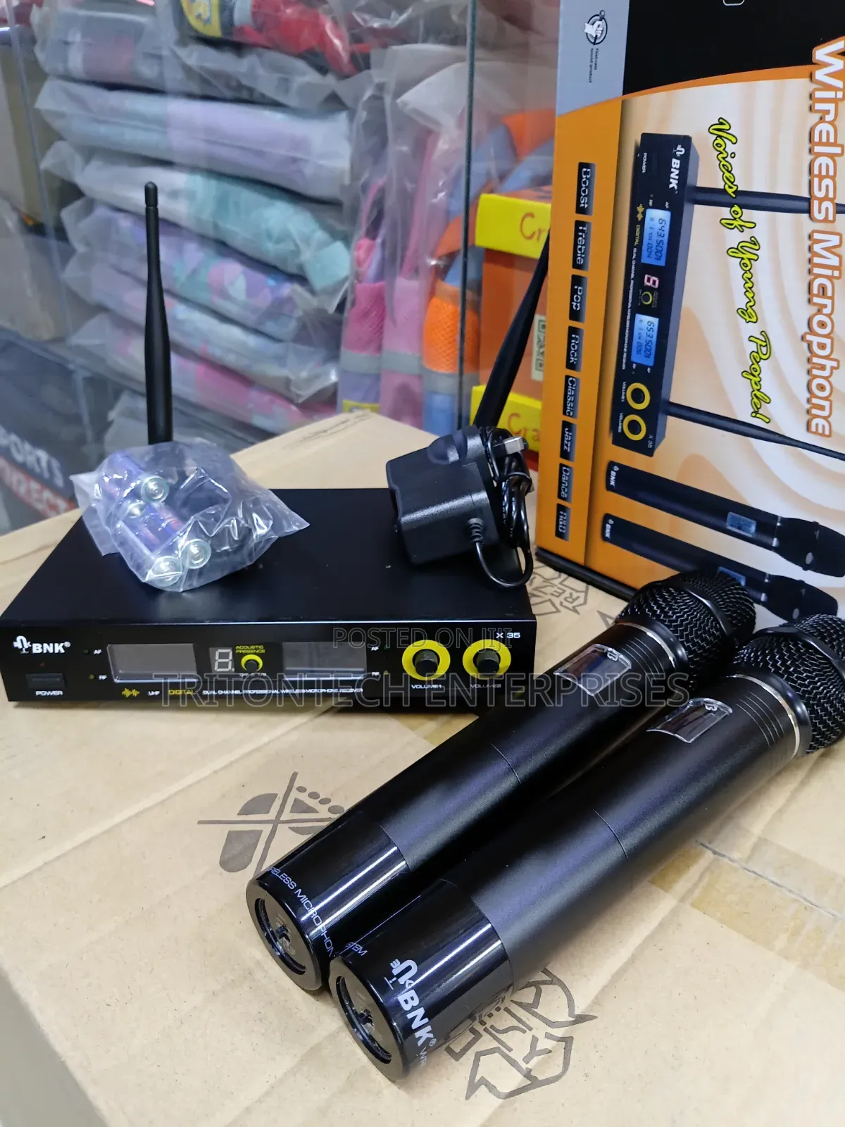 🔥 Upgrade Your Sound! BNK X35 Professional Wireless Mic System