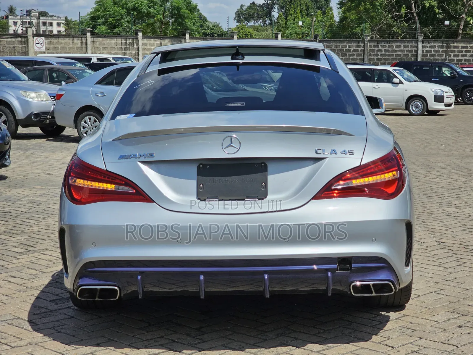 Mercedes-Benz CLA-Class AMG CLA 45 4MATIC Sedan 2018 Silver