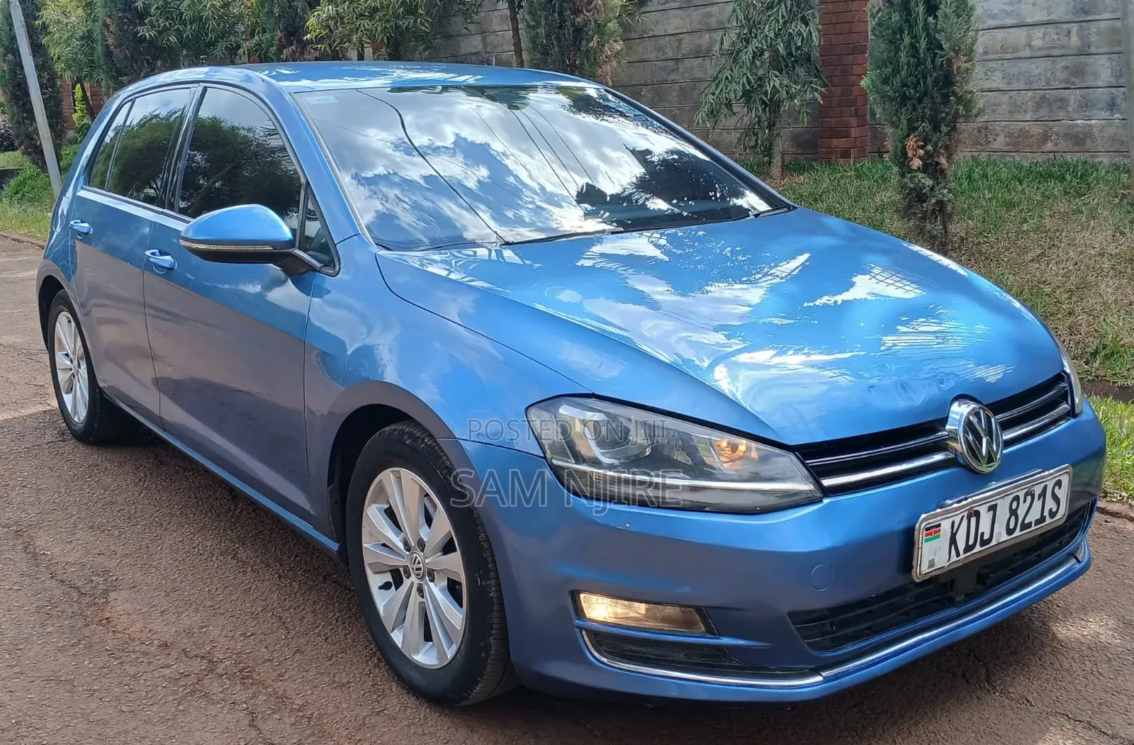 Volkswagen Golf 2015 Blue