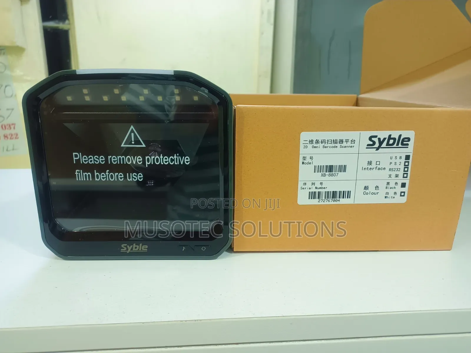 Table Mount Scanner
