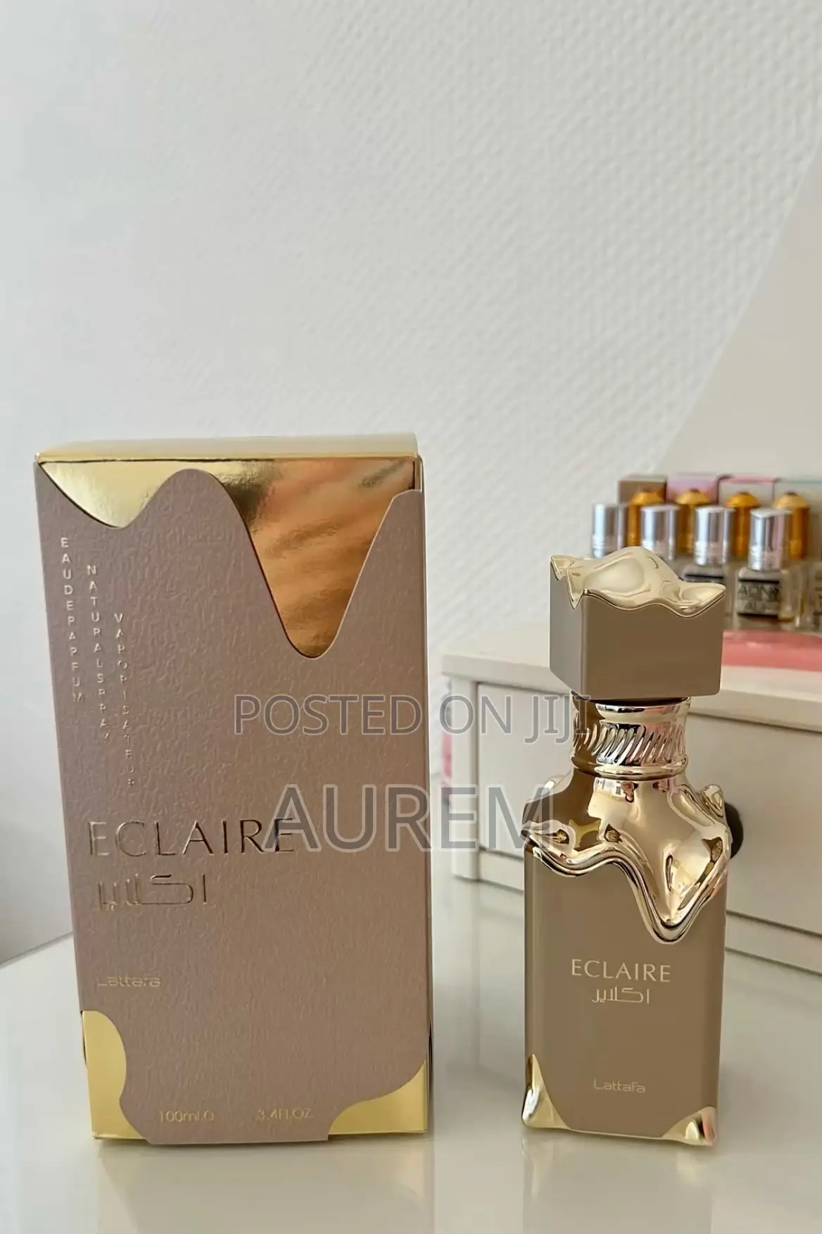Eclaire Lattafa- Delicious Milky Vanilla Perfume for Women