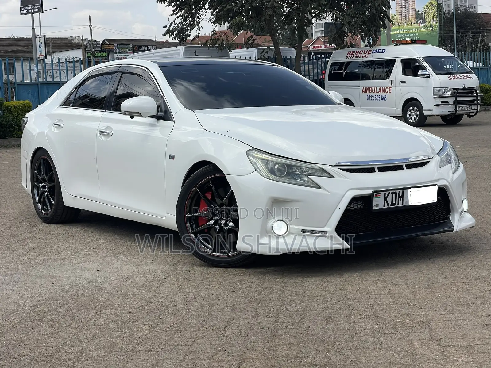 Toyota Mark X 2015 White