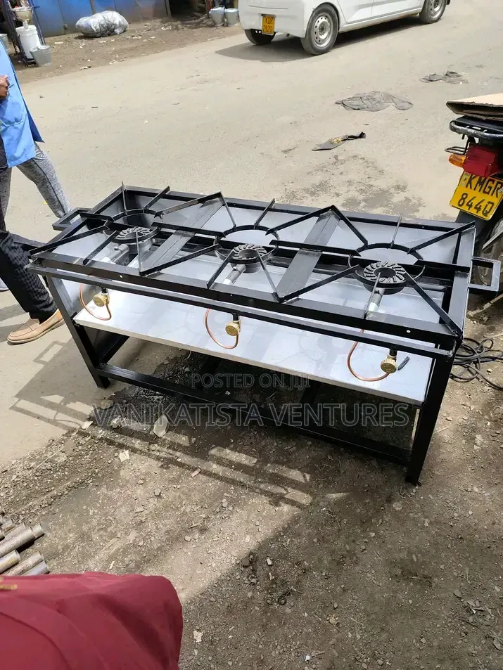 Classic Jiko, 3-Burners Gas Cooker
