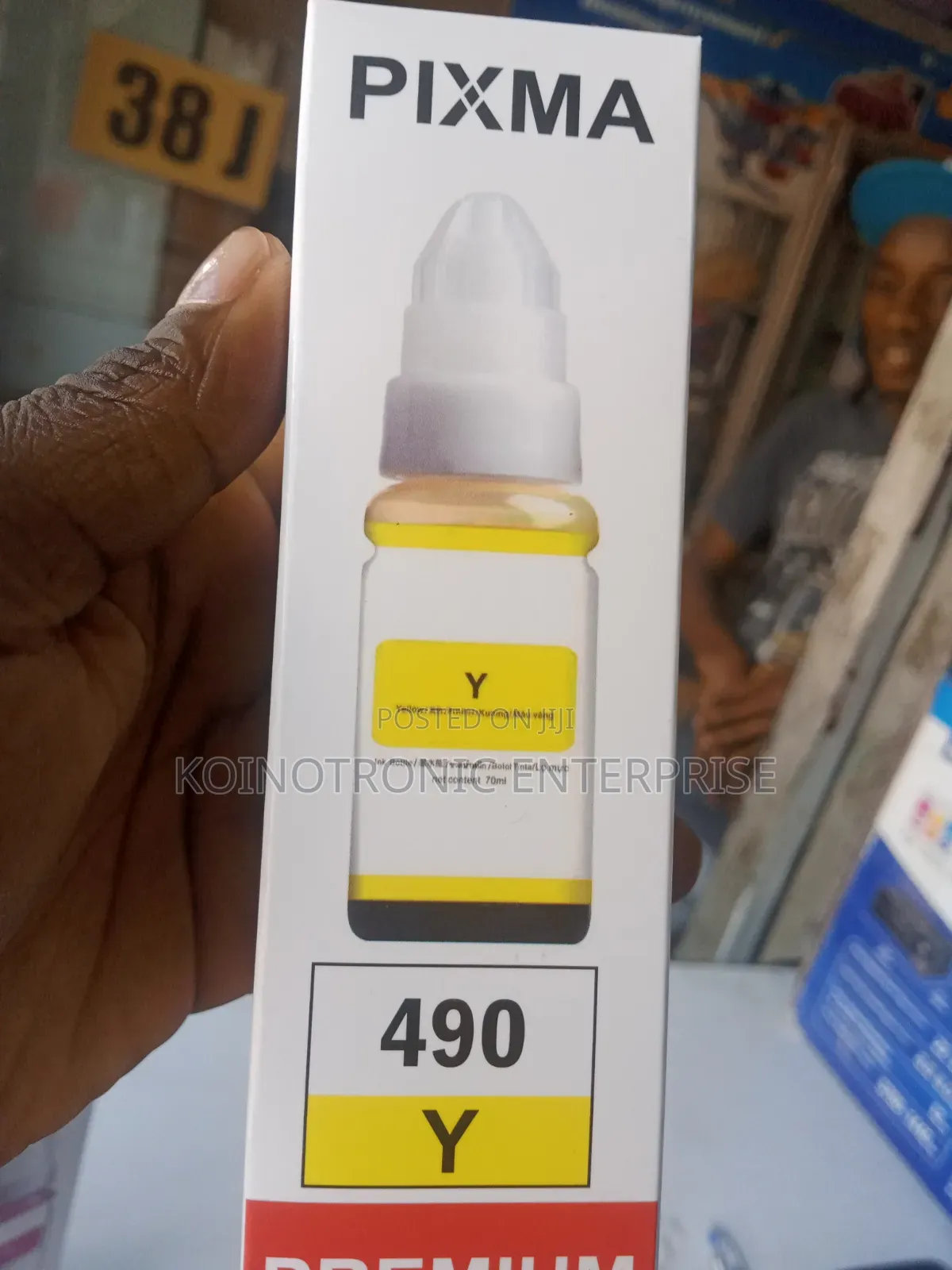 Gl 490 Ink Yellow Canon