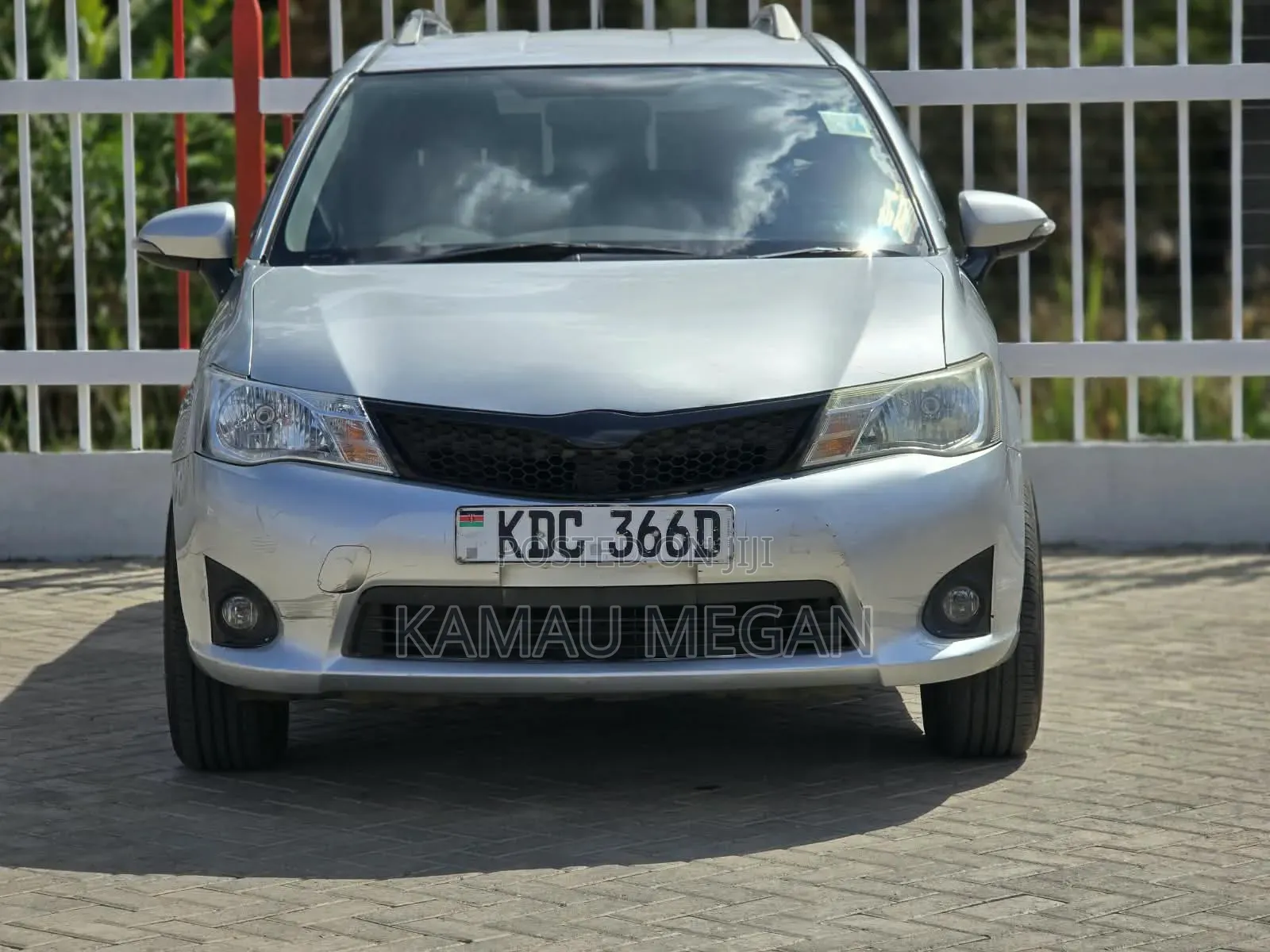 Toyota Corolla Fielder 2014 Silver