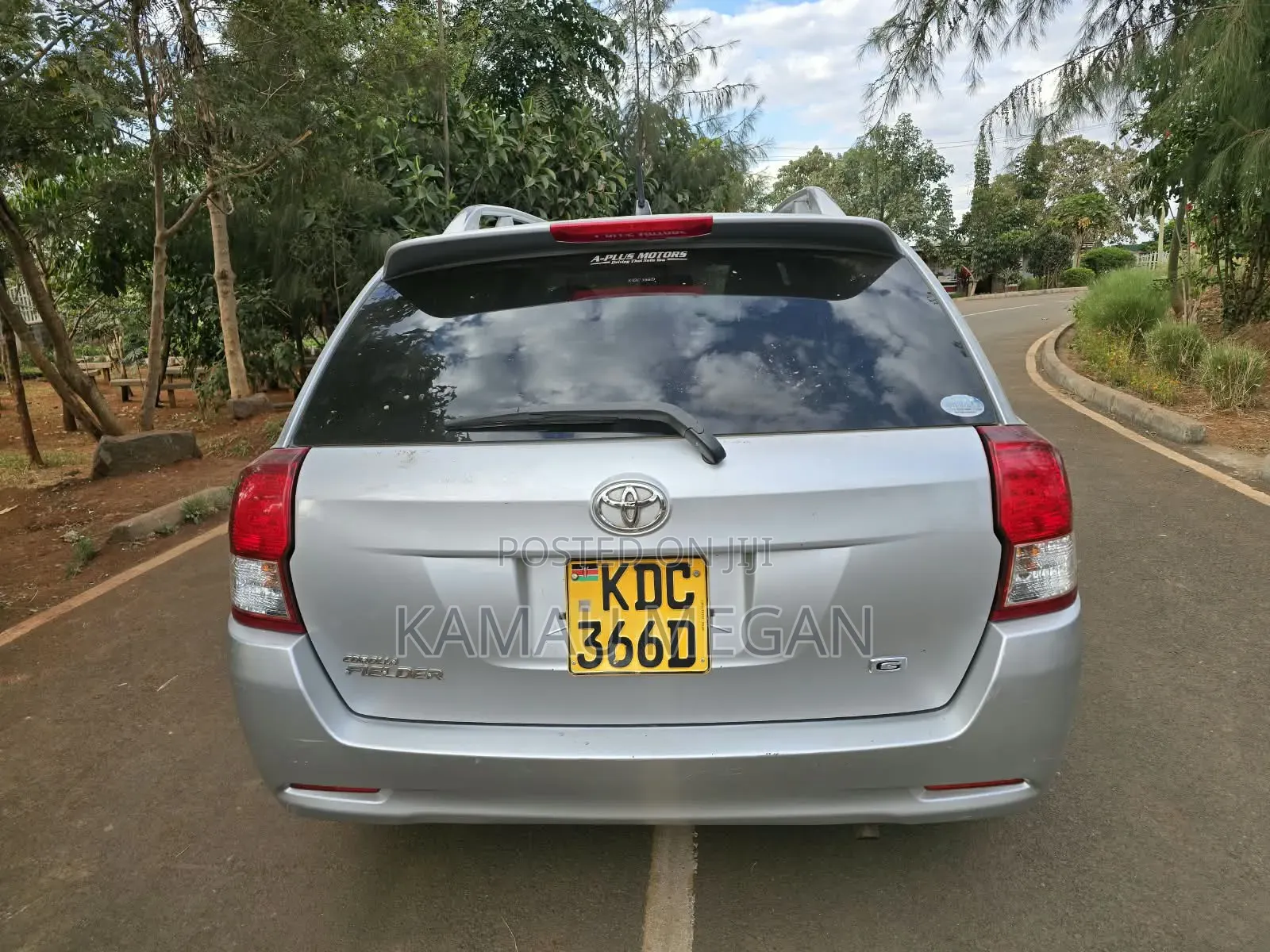 Toyota Corolla Fielder 2014 Silver
