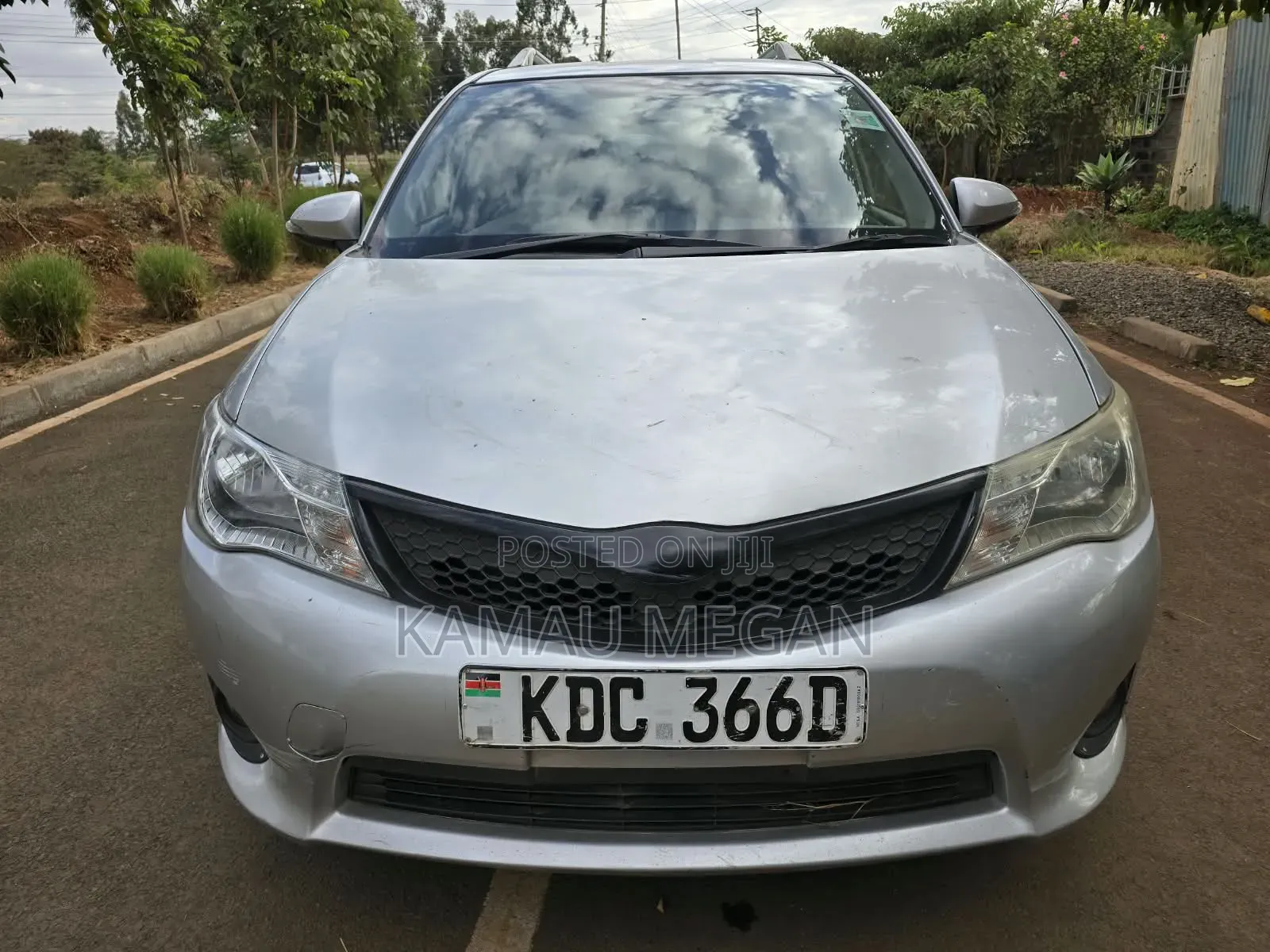 Toyota Corolla Fielder 2014 Silver