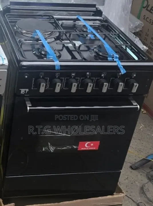 TBP Made in Turkey 60×60 Cm 
 3 Gas + 1 Electric  Turbo Fan