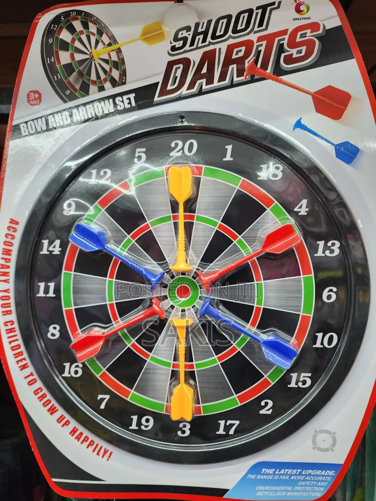 Magnetic Dartboard Set for Children! Bow and Arrow Set! Free Delivery!
