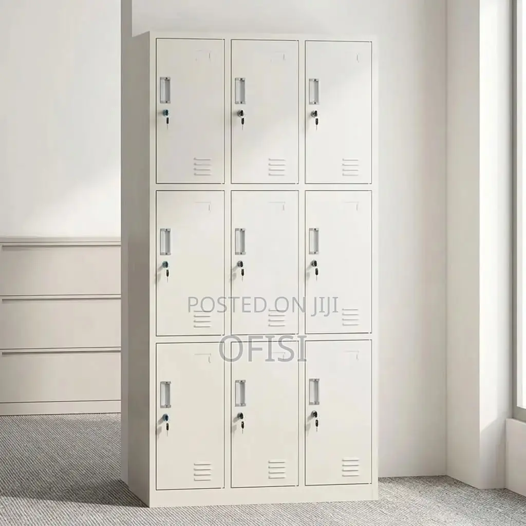 Office Cabinet; 9-Compartment Office Locker