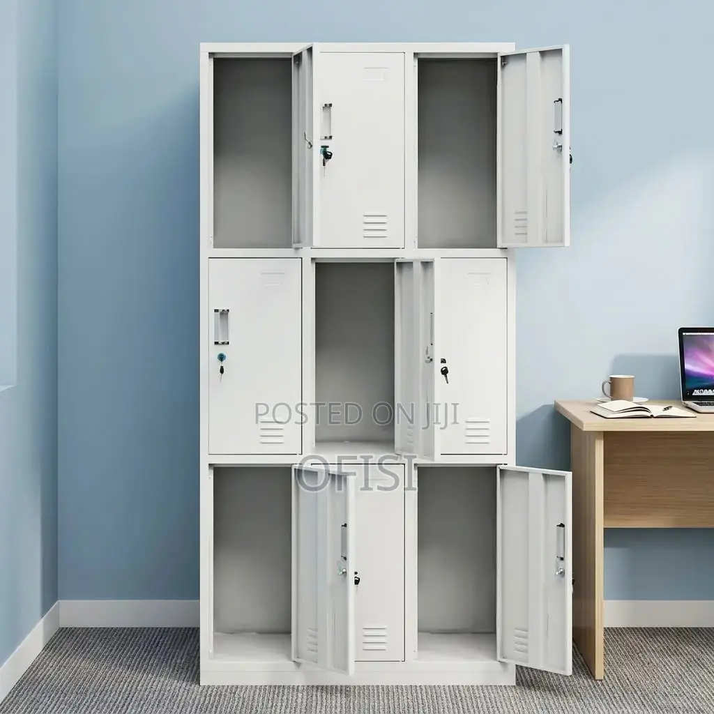 Office Cabinet; 9-Compartment Office Locker