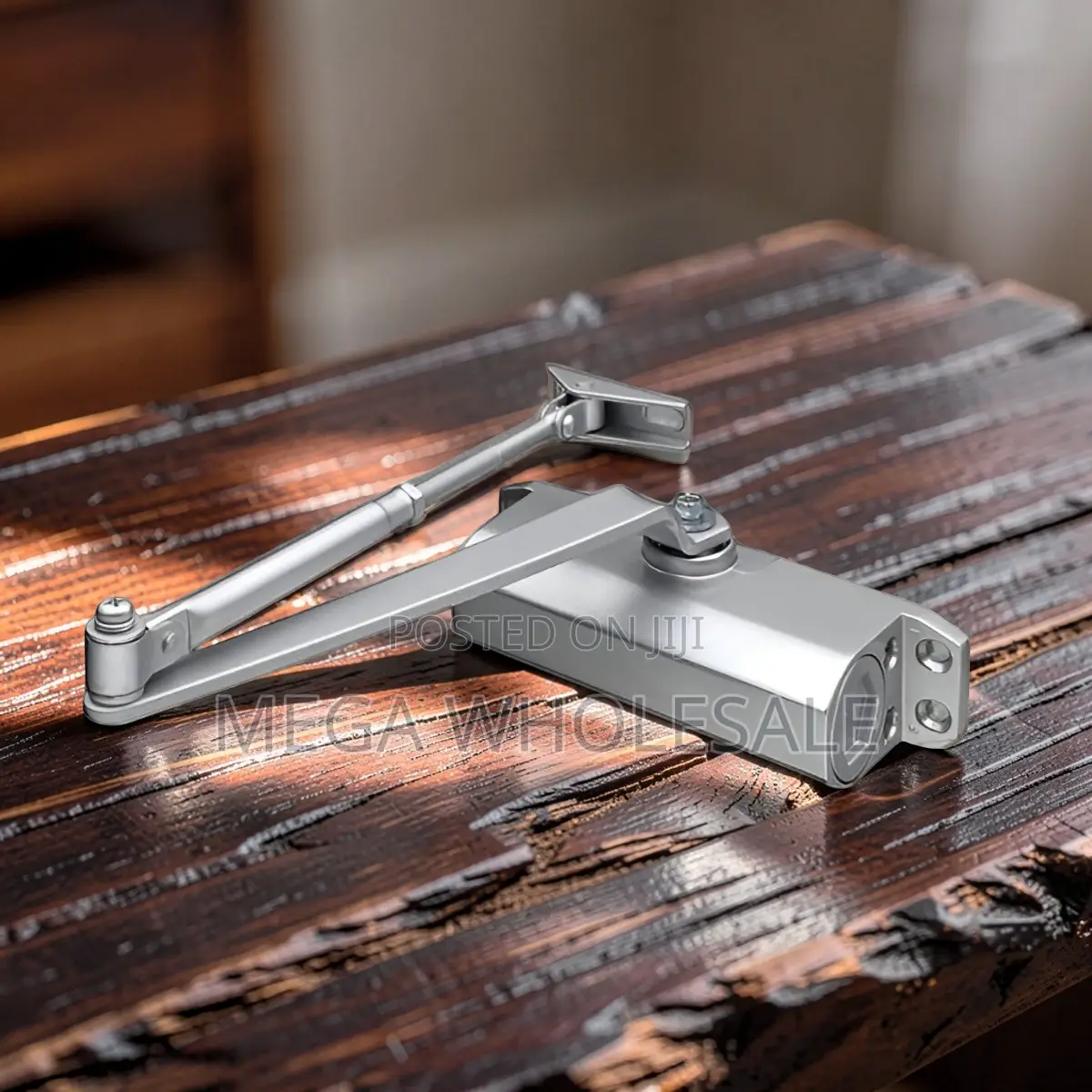 Smooth Movement Steel Arms Premium Automatic Hydraulic Door Closer.