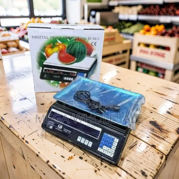 Bright Display ACS 30 Digital Weighing Scale for Grocery Stores