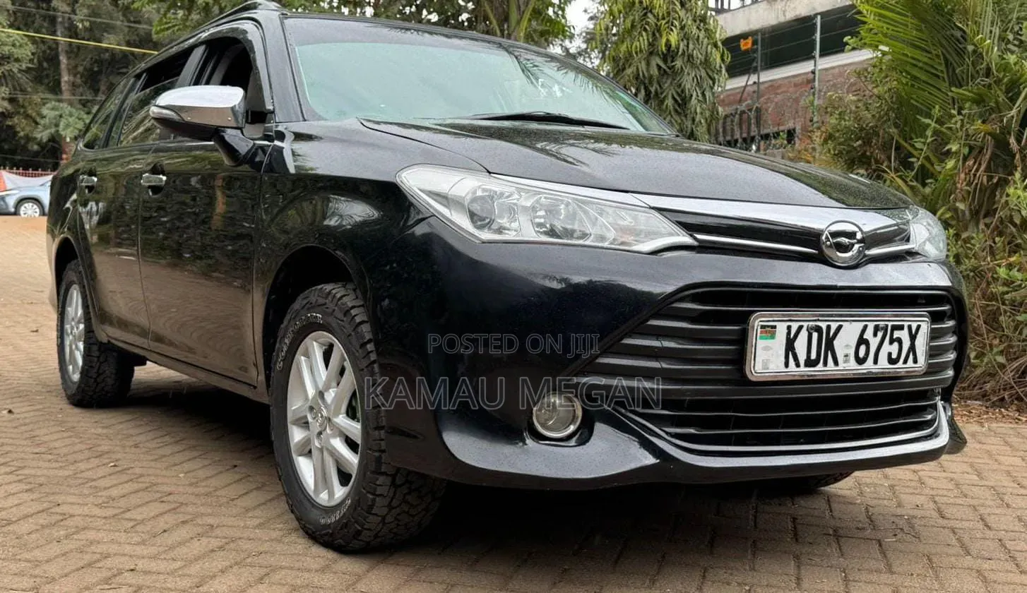 Toyota Corolla Fielder 2015 Black