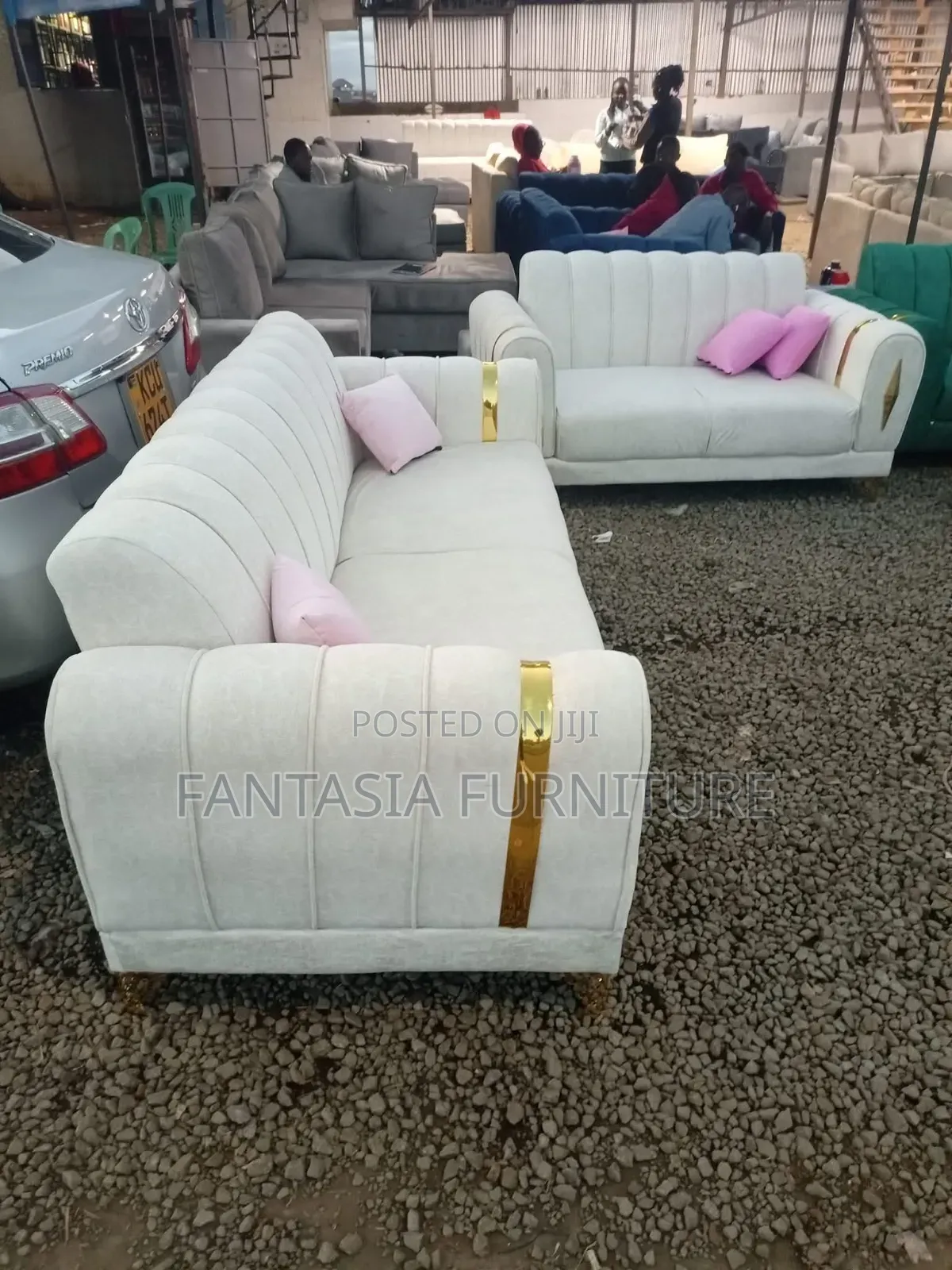 3-Seater and 2-Seater Sofa Set Free Delivery