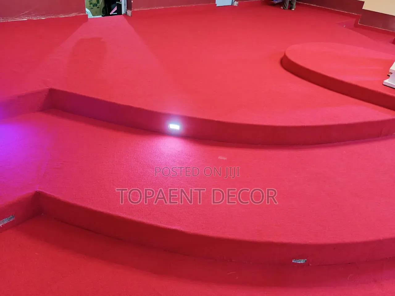 Curved Altar Church Carpets Supply and Installation