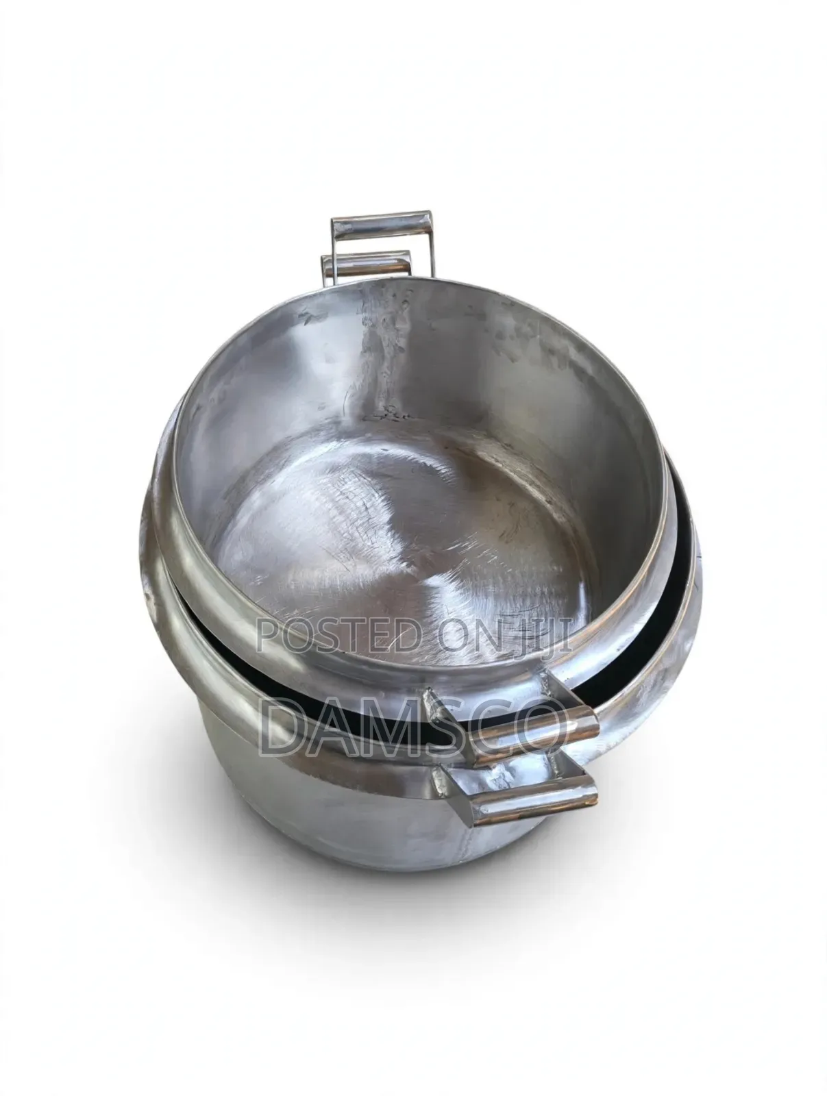 Heavy-Duty Stainless Steel Cooking Pots,