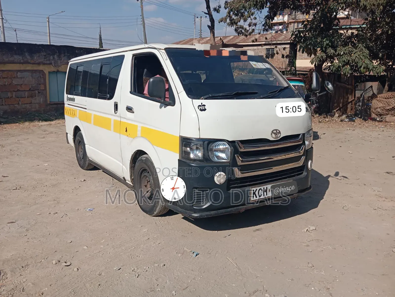 Toyota HiAce 2008 White