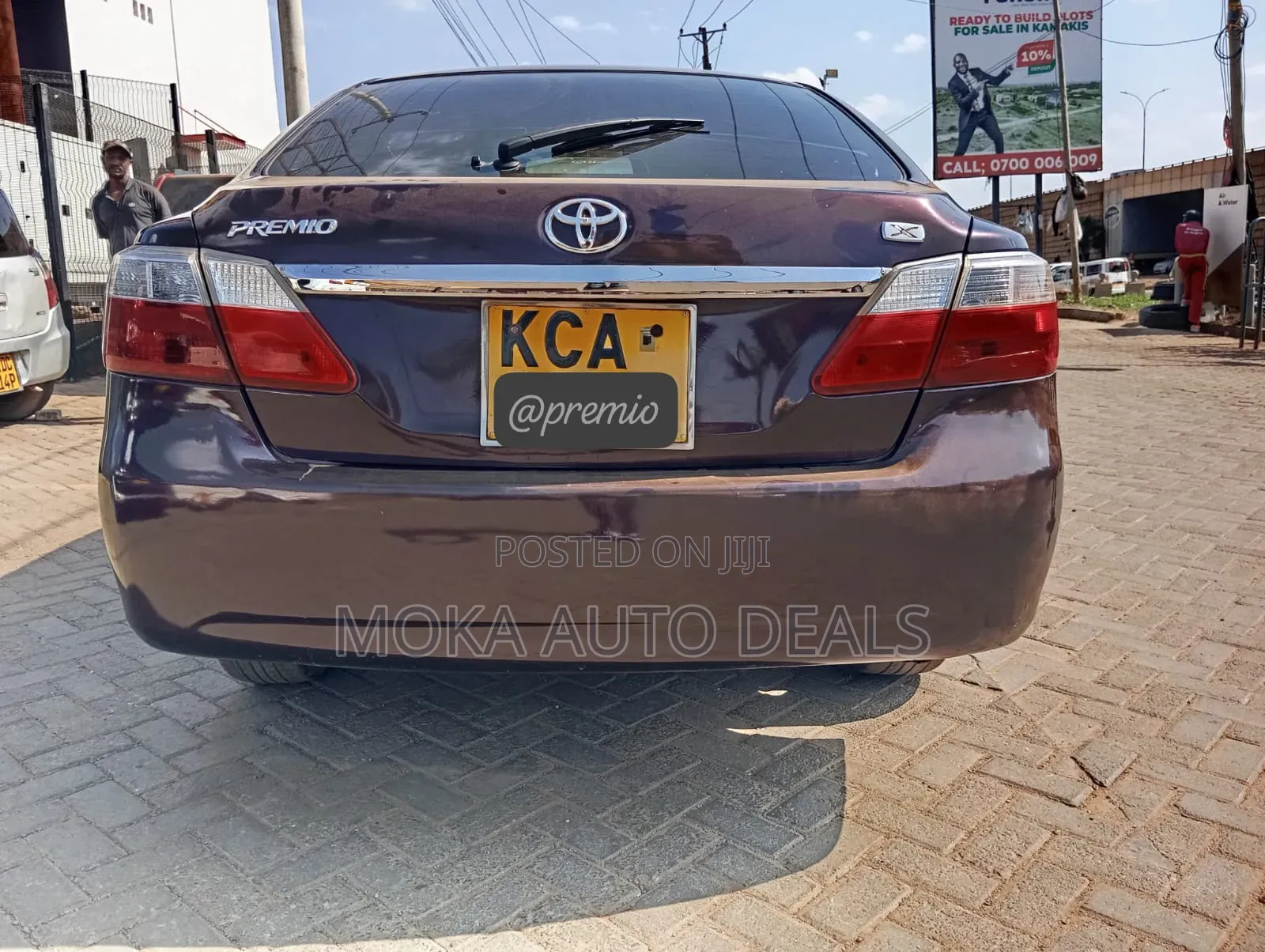 Toyota Premio 1.8 FWD 2007 Burgundy