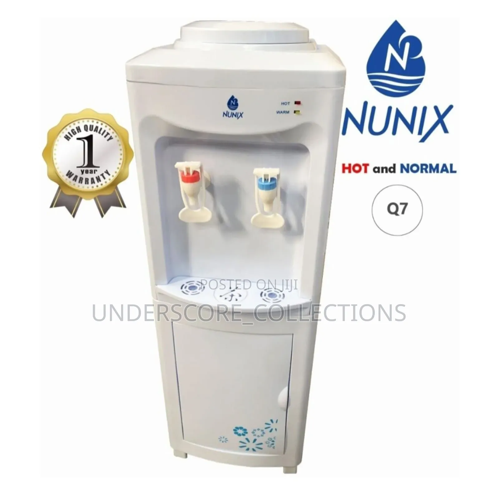 Nunix Q7 Hot and Normal Dispenser Lower Power Consumption