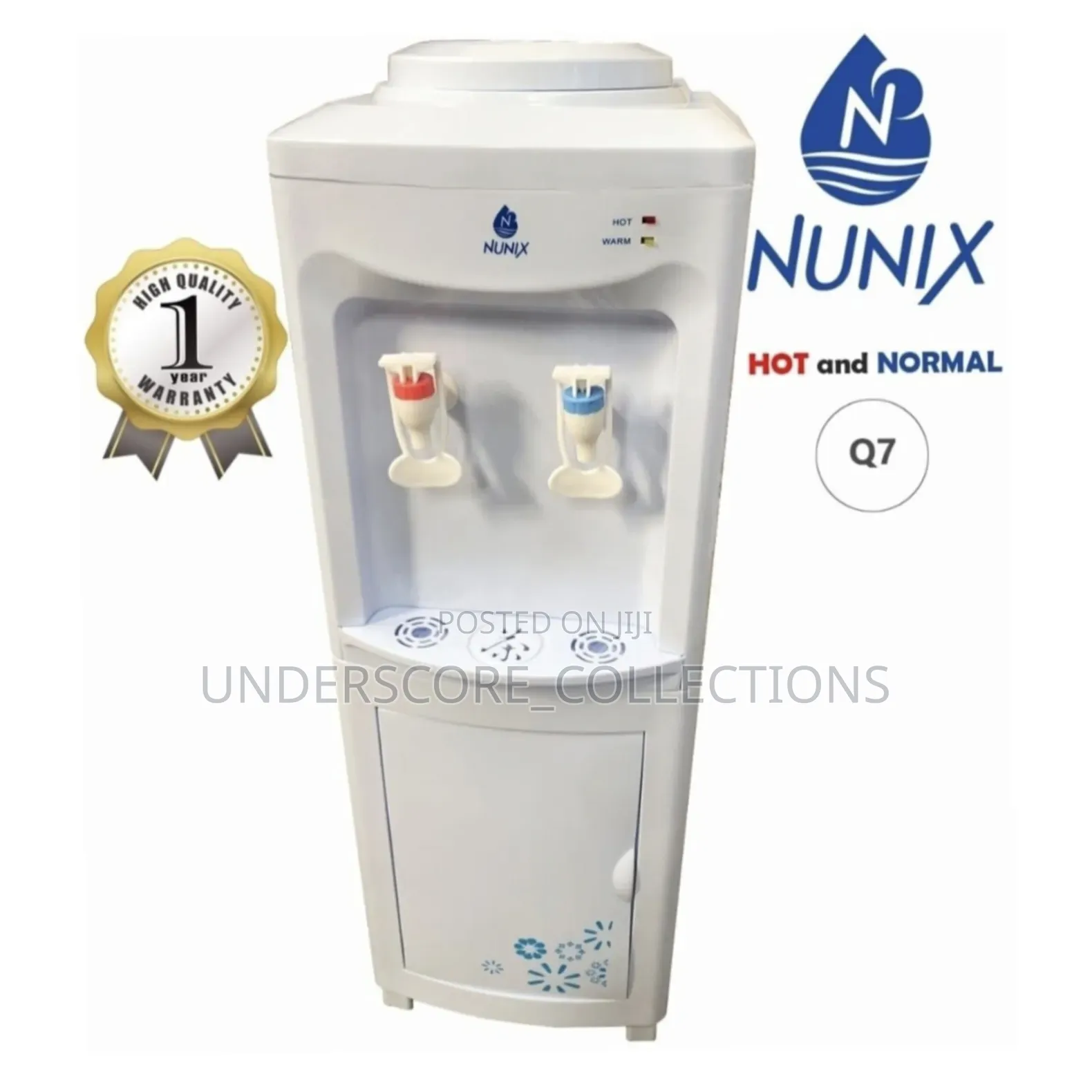 Nunix Q7 Hot and Normal Dispenser Lower Power Consumption