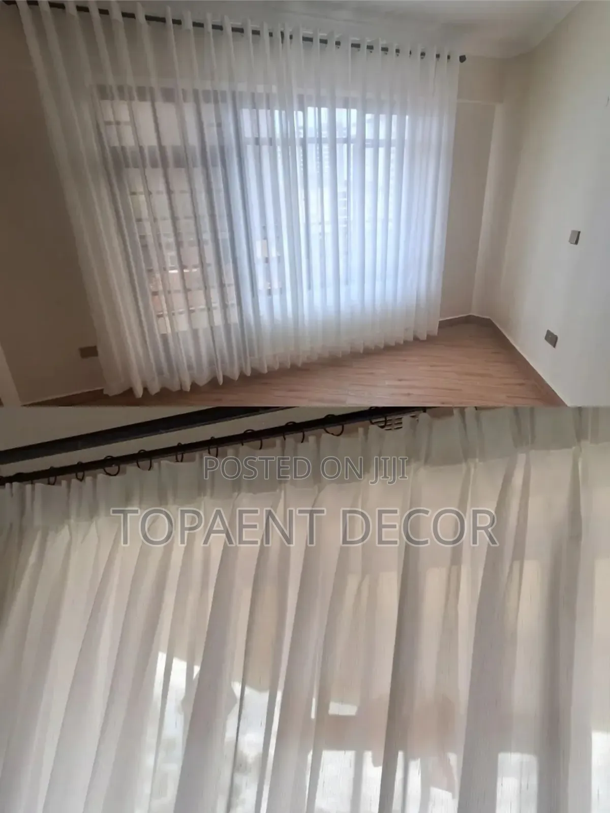 White Net Sheers for Daytime Transparent Light Curtains