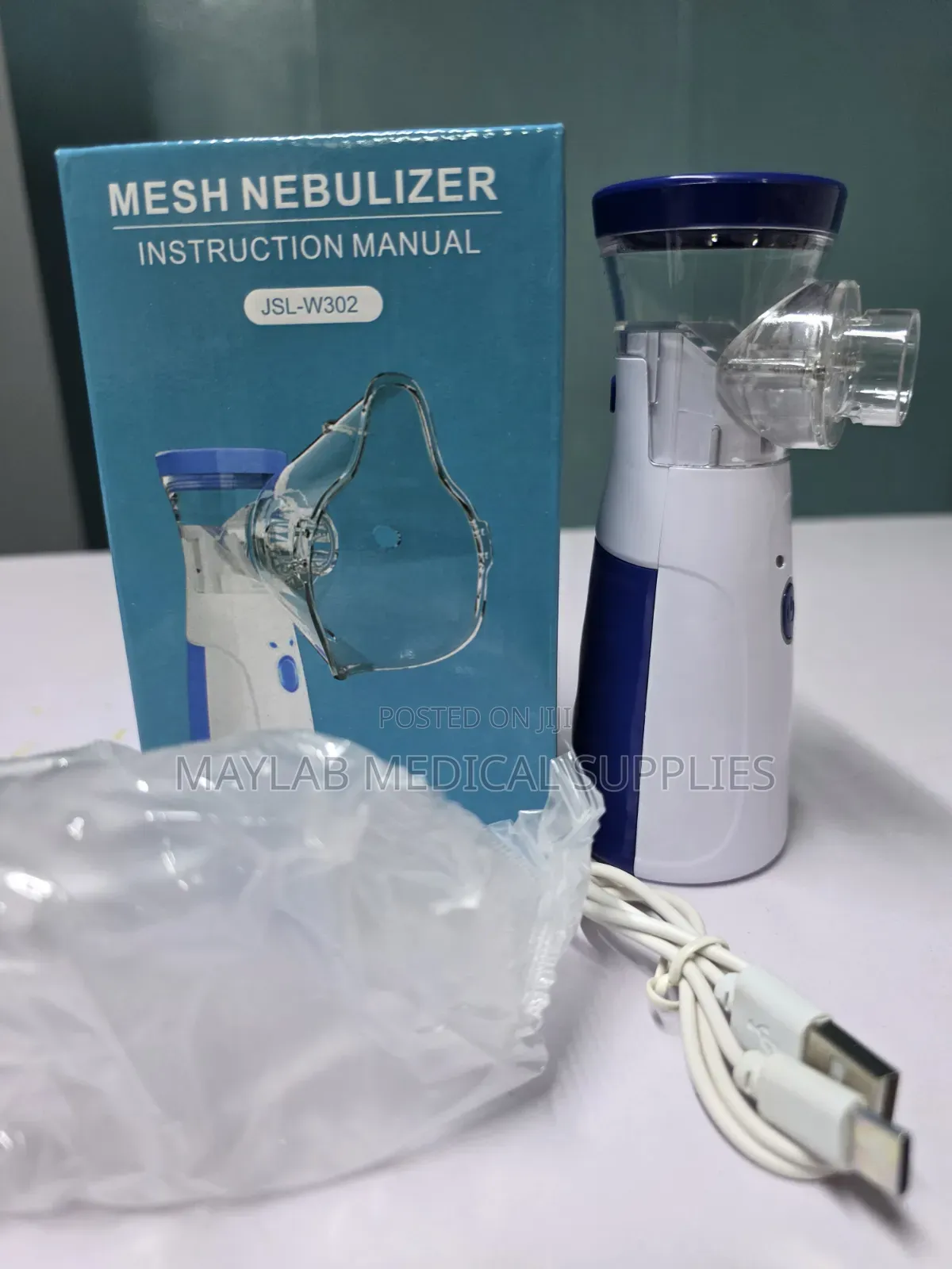 Handheld Mesh Nebulizer – Compact Medical Nebulizer Machine