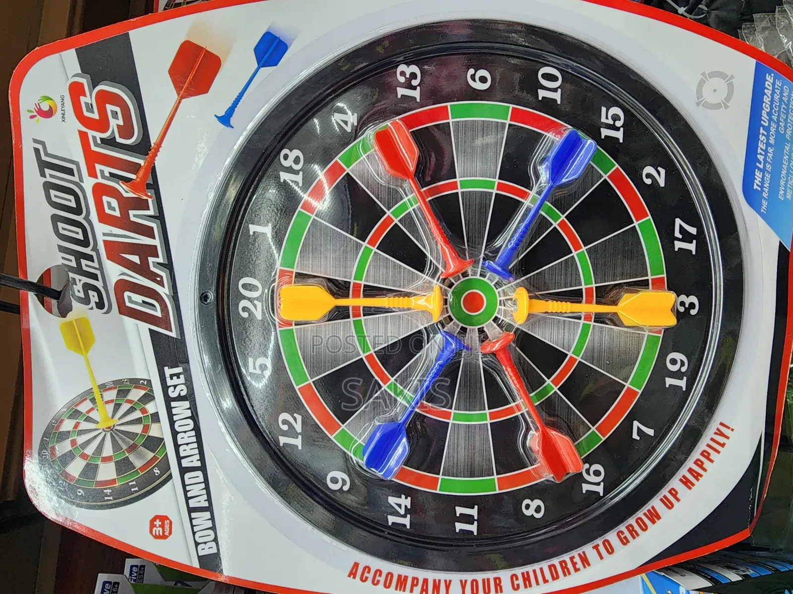 Kids' Magnetic Dartboard Sets~ Bow & Arrow Set! Free Delivery
