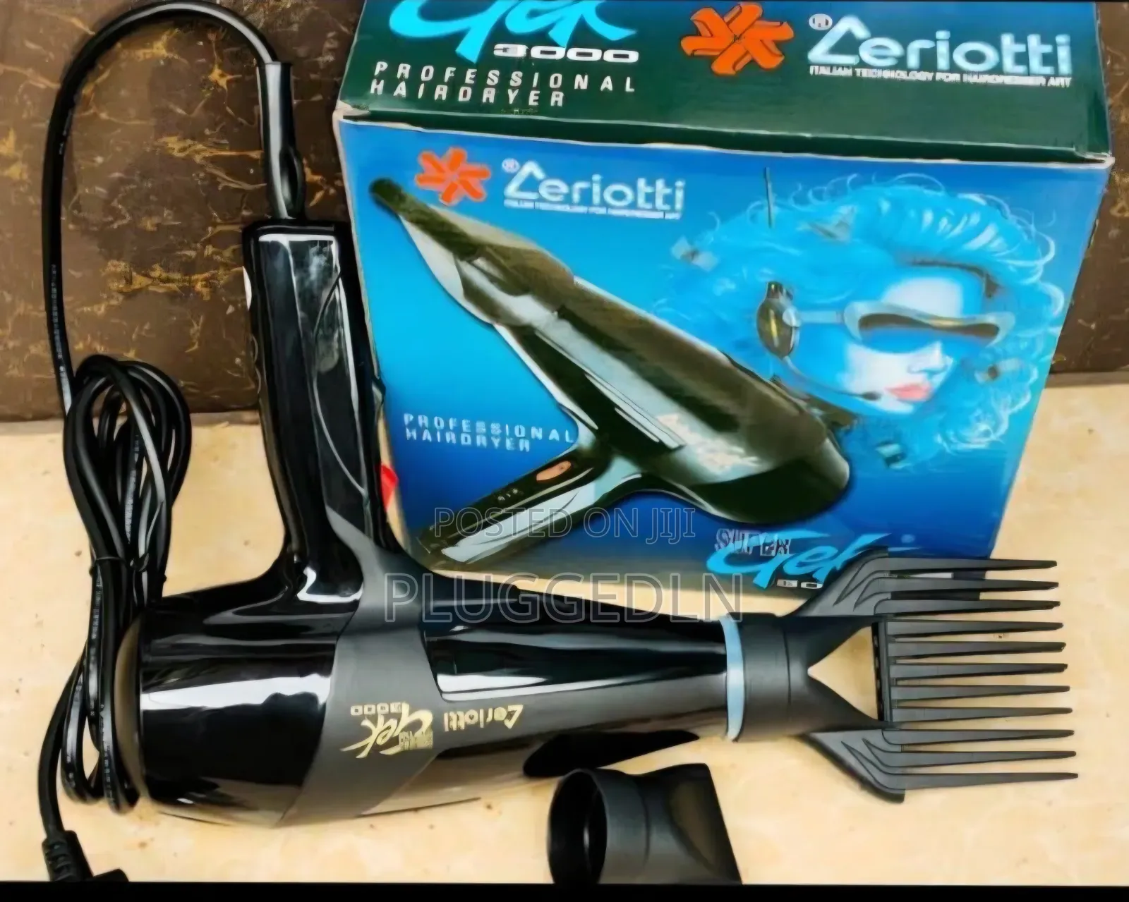 Ceriotti Super GEK 3000 Professional Hair Dryer .