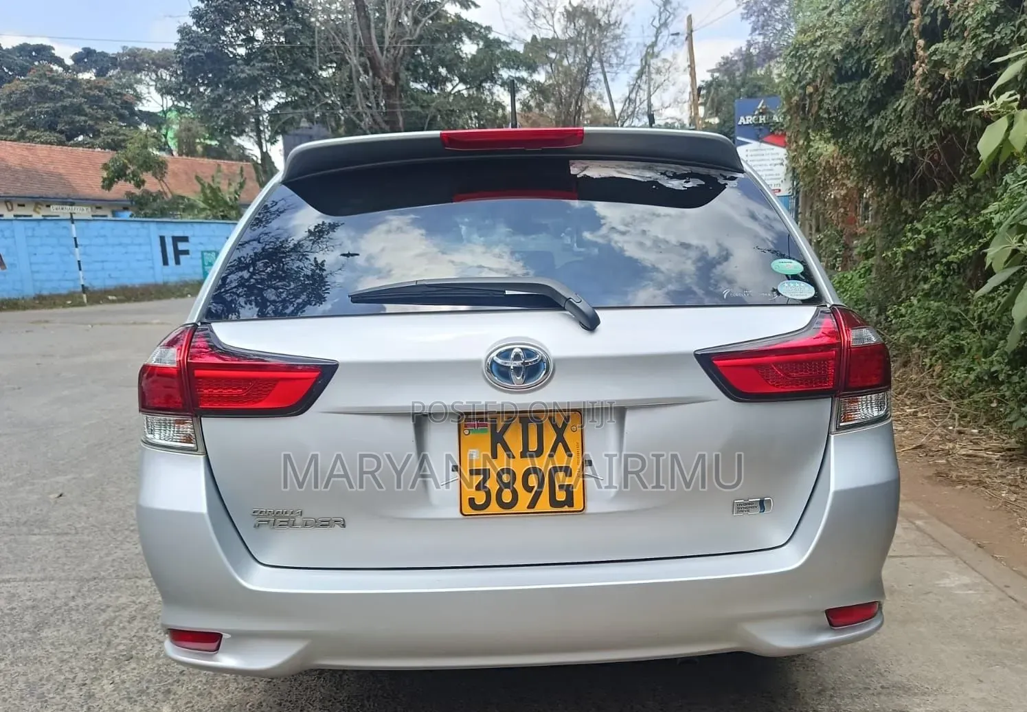 Toyota Corolla Fielder 2019 Silver