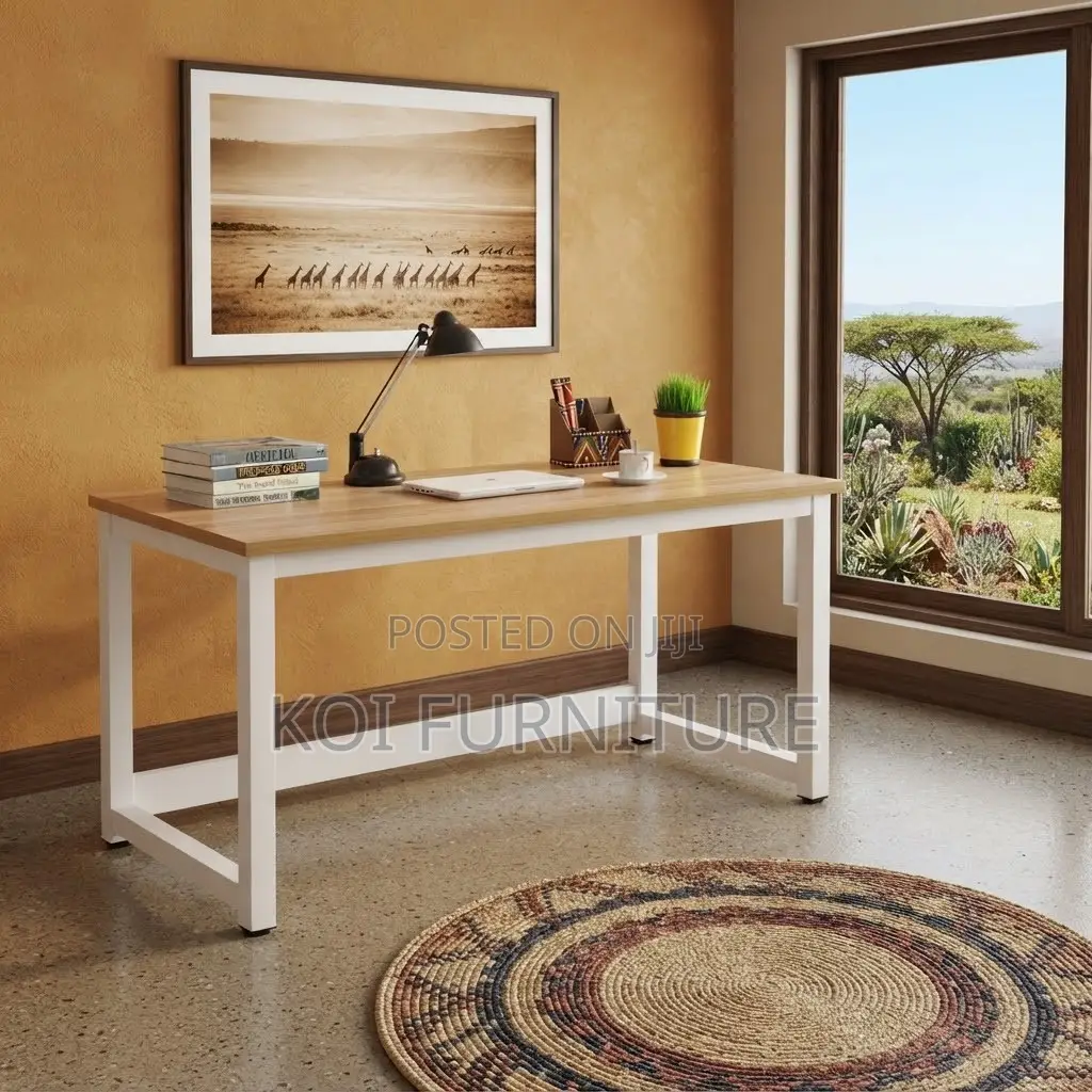Office Desk; Laptop 120cm Generic Home Office Table