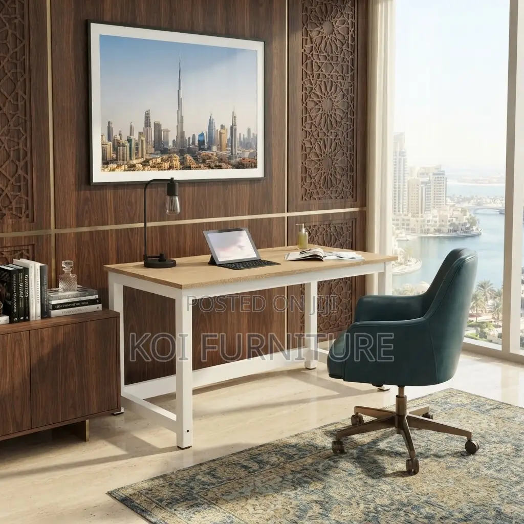Office Desk; Laptop 120cm Generic Home Office Table