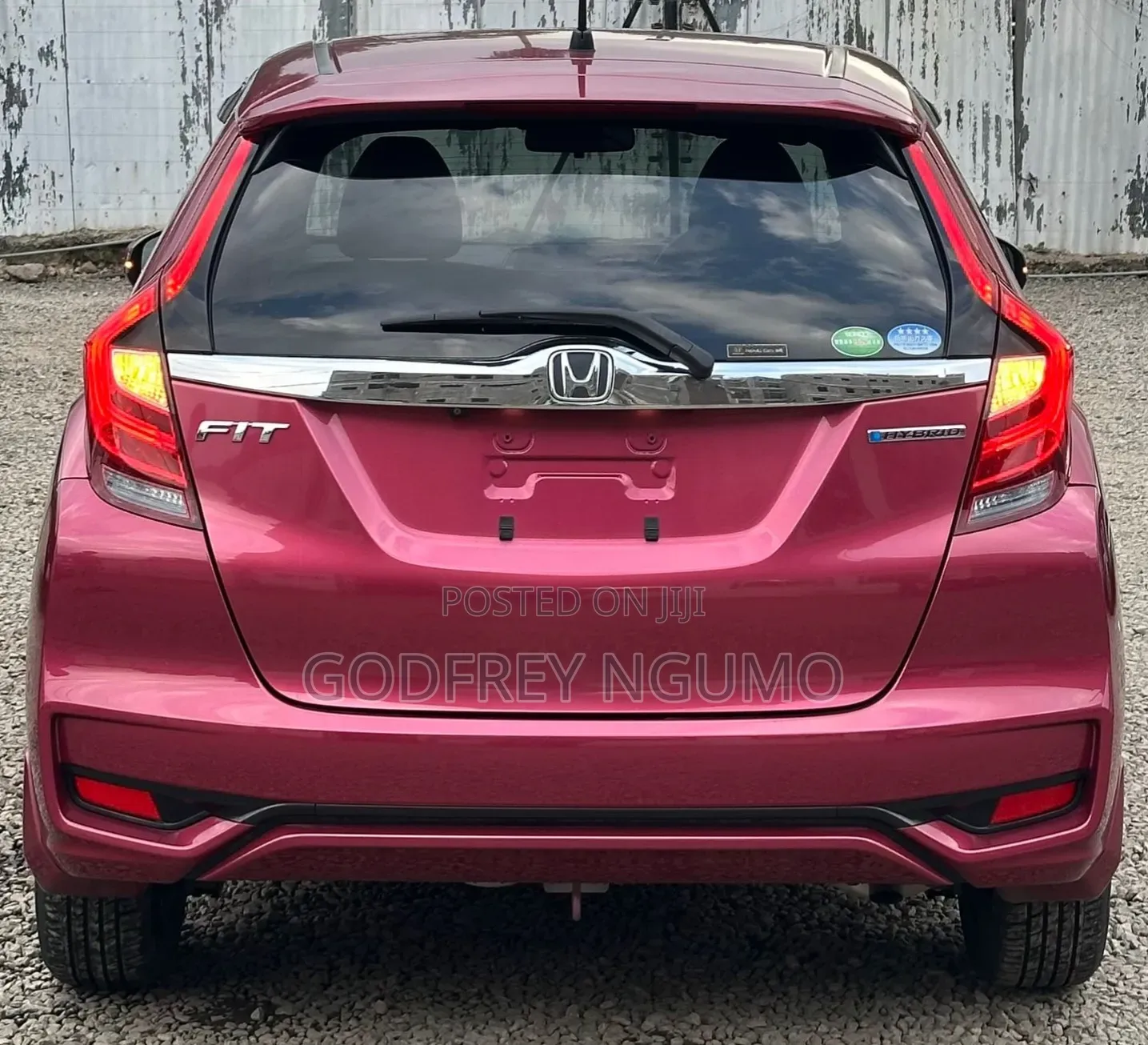 Honda Fit EX 2019 Maroon
