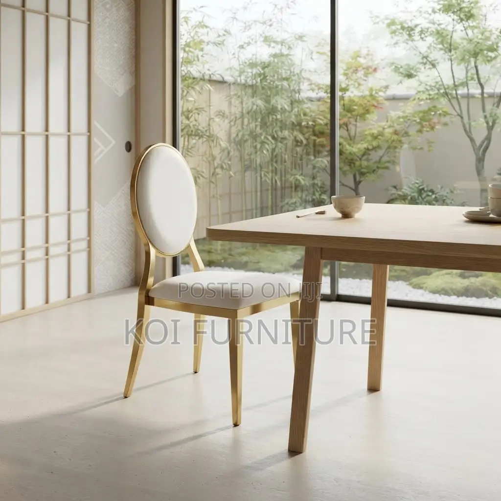 Dining Chairs; Golden Leather Events Home Dining Chairs