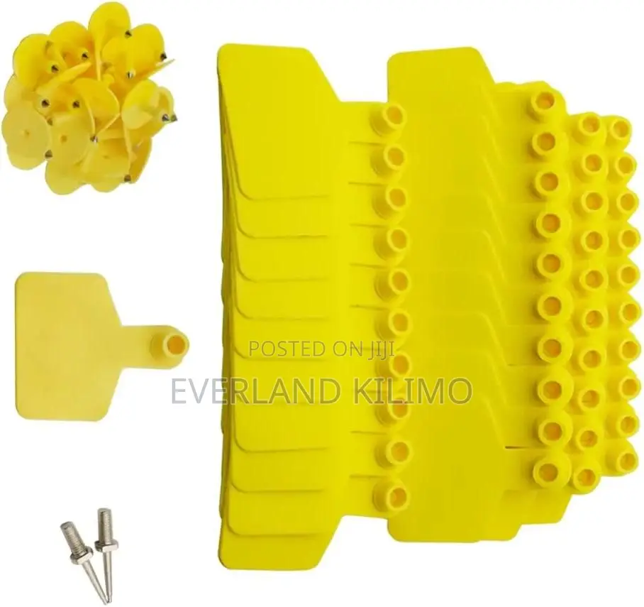 Herd Record Plain Small Ear Tags for Goats