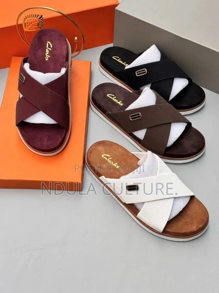 New Arrivals Crisscross Clarks Suede Sandals