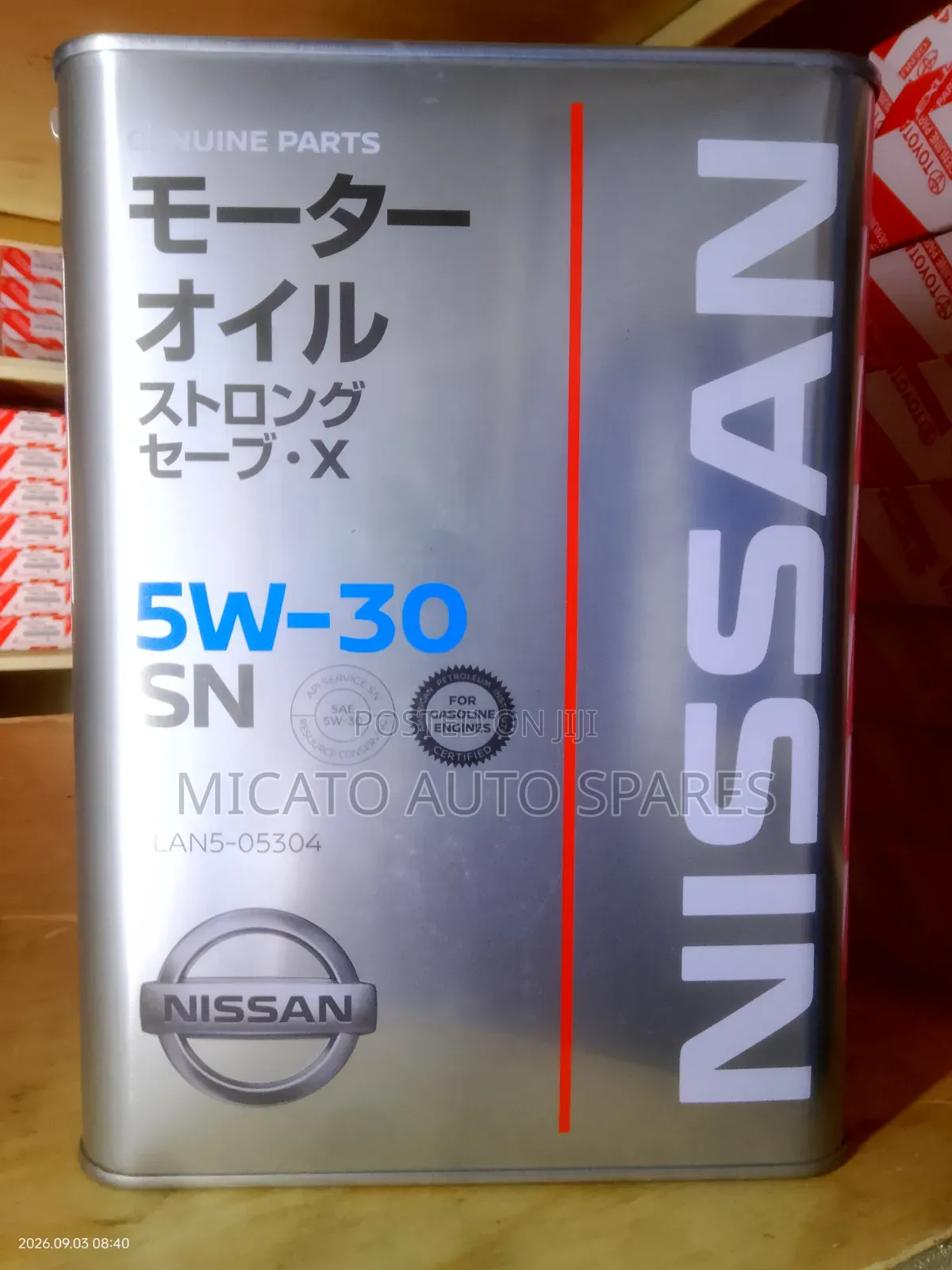 SN Nissan 5w-30 Oil