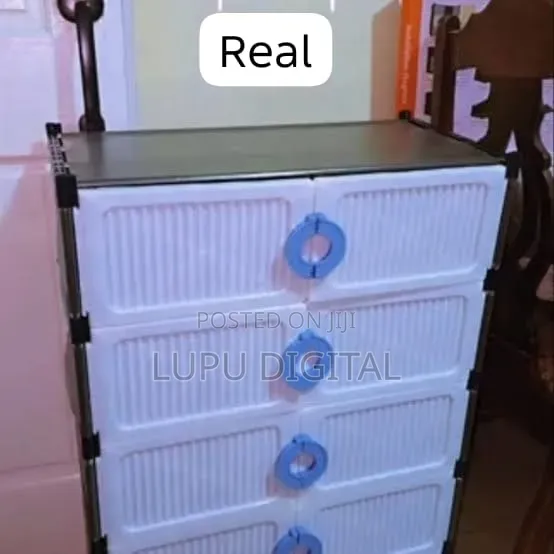 SNG10 5 LAYER PVC Storage Cabinet Now Available in Black Surrounding