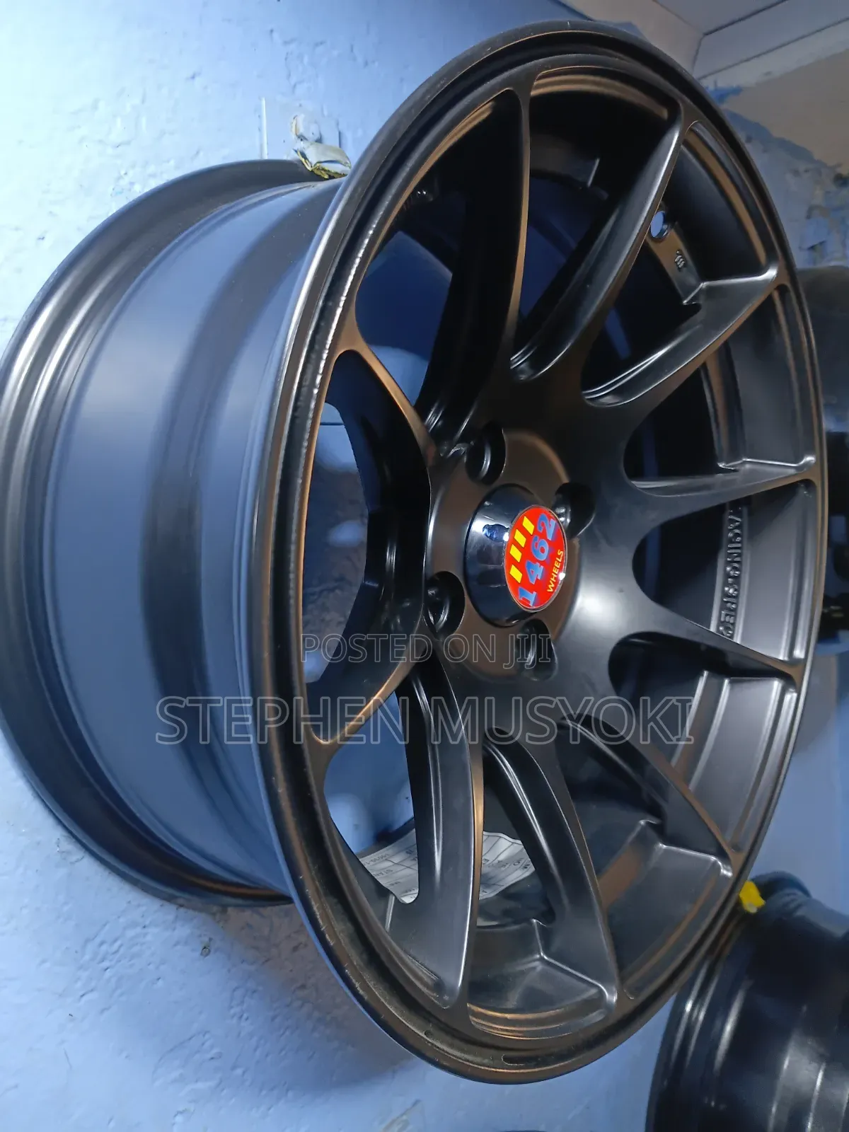 Offset Kh Toyota/Nissan Size 14inch Black Rims