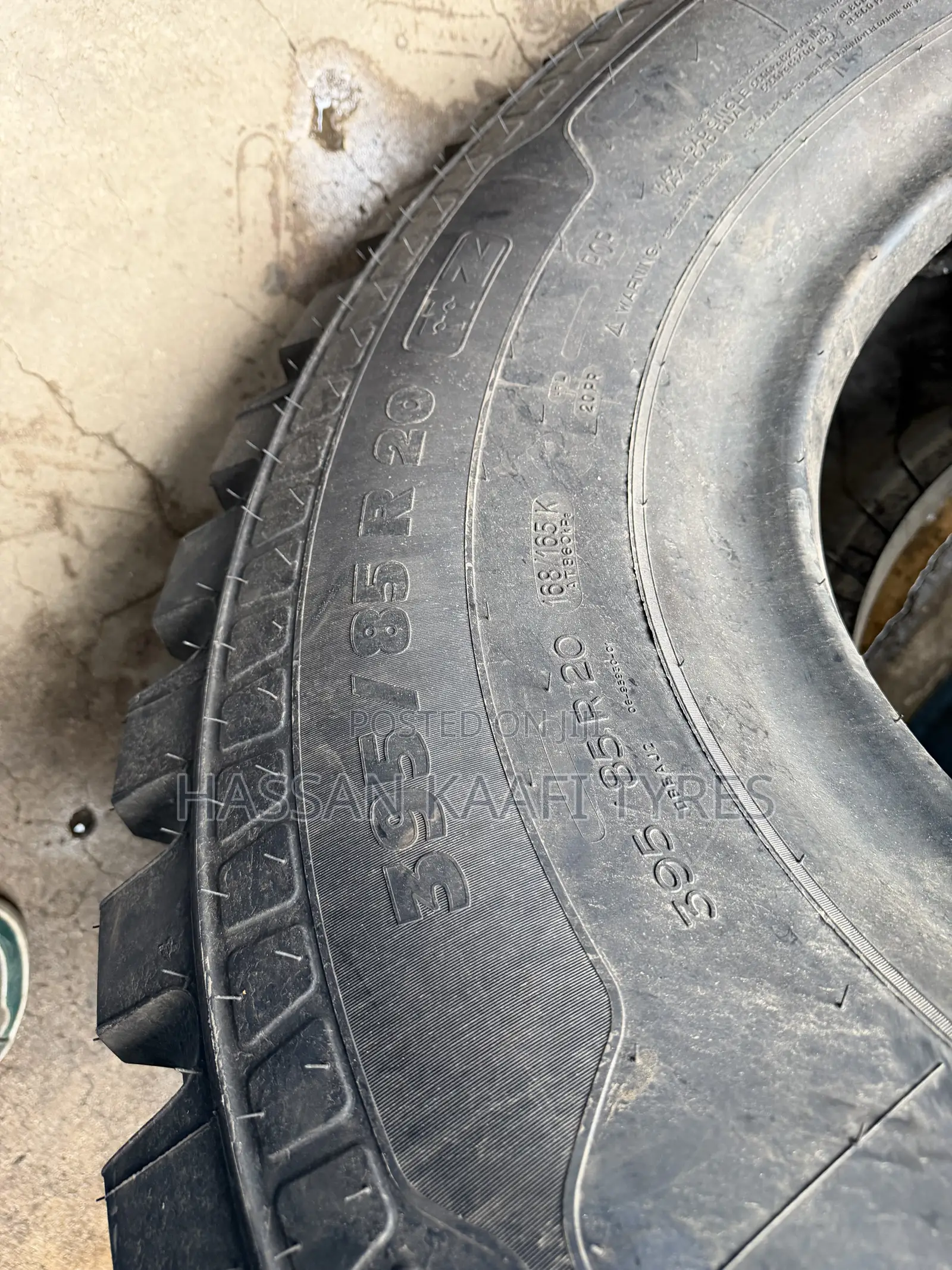 395/85r20 Michelin Tyre