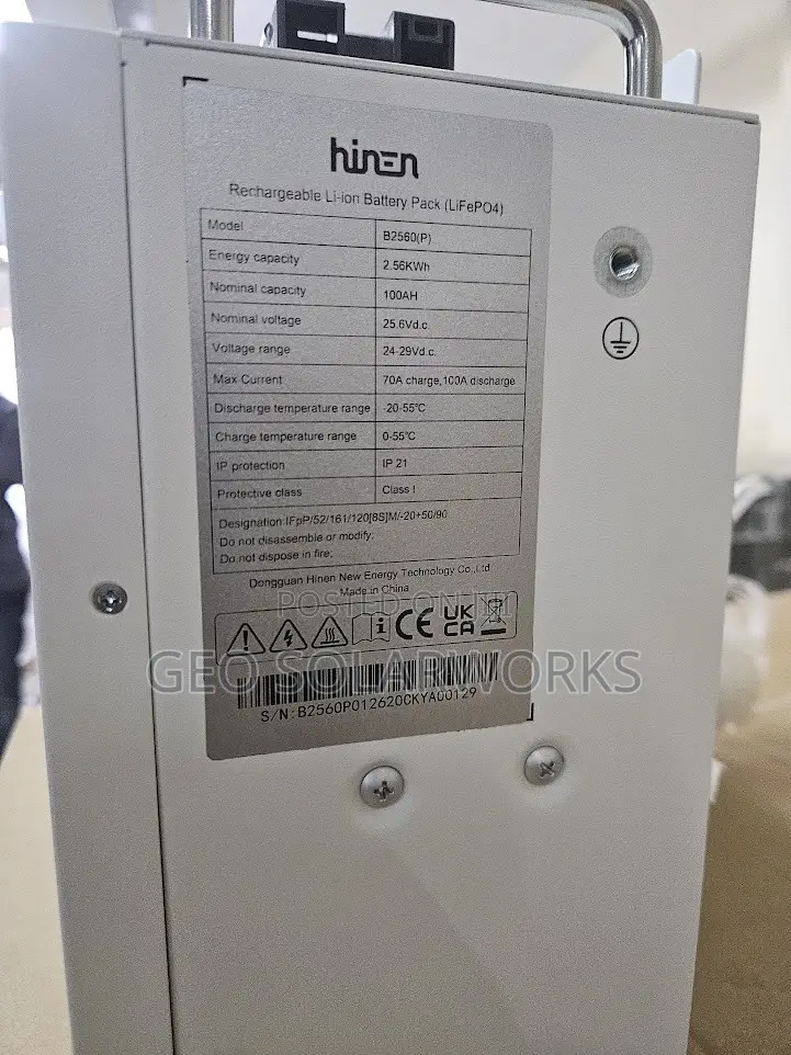 2.5kWh Lithium Battery 24V - Hinen